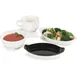 Carlisle 740502 Casserole Dish, 8 oz, 7½" L x 4¼" W, Polycarbonate, NSF, Microwave Safe, USA Made 1 image