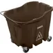 Carlisle 7690401 OmniFit Mop Bucket, 35 Quart Brown Plastic for Commercial Floor Cleaning 1 image