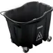 Carlisle 7690403 OmniFit Mop Bucket, 35 Qt Black Heavy-Duty Plastic Construction - 1/Each 1 image
