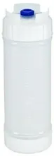 Carlisle 857316L Squeeze Bottle – 16oz EZ-Kleen Sauce Bottle, White, Blue Cap, Single Tip, Pack 1 image
