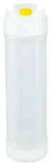 Carlisle 857320M San Jamar EZ-Kleen 20 oz Squeeze Bottle, White with Yellow Cap, Viscosity, Pack 1 image