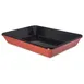 Carlisle 8920406 4‑Qt Rectangular Melamine Platter, 14" L x 9‑1/2" W, Black, Dishwasher‑Safe 1 image