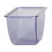 Carlisle BD101 - Condiment Organizer Tray, 1 Pt (16 oz) Translucent Blue Plastic NSF - 1/Pack 1 image
