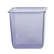 Carlisle BD103 - San Jamar Replacement Tray, 3‑Pt 48 oz Insert, Plastic, Translucent Blue - 1/Pack 1 image