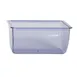 Carlisle BD106 - San Jamar Replacement Tray, 1 Qt (32 oz) Chillable, Blue Plastic, NSF - Pack 1 image