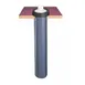 Carlisle C2010C In-Counter Cup Dispenser, 16" Tube, 125 Cups, Plastic, 1-1/2" to 2-5/16" Rim 1 image