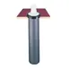 Carlisle C2410C18 In-Counter Cup Dispenser, 18" Tube, 5-3/4" Counter Hole, High-Impact Plastic, NSF 1 image