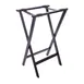 Carlisle C3620W11 Folding Tray Stand, 20"L x 18"W x 30"H, Kiln-Dried Hardwood, Walnut 1 image