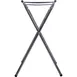 Carlisle C3625T38 Extra-Tall Folding Tray Stand, 19"L x 16"W x 36"H, Steel, Chrome Finish 2 image