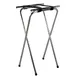 Carlisle C3625T38 Extra-Tall Folding Tray Stand, 19"L x 16"W x 36"H, Steel, Chrome Finish 1 image