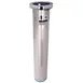 Carlisle C6400C In-Counter Cup Dispenser, 23" Tube, Stainless Steel, 12-24 oz Cups 1 image