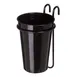Carlisle C8500S San Jamar Wireworks Straw Organizer Kit, 4-1/4" x 7", Epoxy-Coated Steel, Black 1 image