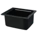 Carlisle CM110103 Coldmaster Food Pan, 1/2‑Size, 6" Deep, Gel‑Insulated, Black, NSF, BPA‑Free 1 image