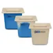 Carlisle CM1102C1402 Food Pan, 1/3 Size, 4 Qt, 6" Deep, White/Blue ABS, Color Changing 2 image