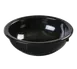 Carlisle KL11803 Nappie Bowl, 10 oz, 5" dia., Black Melamine Gloss, BPA Free, NSF 1 image