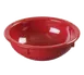 Carlisle KL11805 Nappie Bowl, 10 oz, 5-1/8" Red Melamine Gloss, Dishwasher Safe, BPA Free 1 image