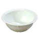 Carlisle KL11902 - Nappie Bowl, 5" Dia, 12oz, Melamine Gloss White, Dishwasher Safe, BPA-Free 1 image