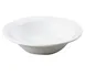 Carlisle KL80002 - Kingline™ Rimmed Fruit Bowl, 5" Dia, 5 oz, White Gloss, Heat Safe to 212°F 1 image