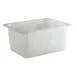 Carlisle MP12 - 1/2 Size 9 Qt Translucent PP Food Pan, 6"-8" Depth, BPA Free NSF, 6/Case 1 image