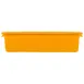 Carlisle N4401004 Curve™ Stackable Tote Box, 20" L x 15" W x 5" H, Yellow HDPE, HACCP Zone, NSF Certified 2 image