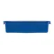 Carlisle N4401014 Comfort Curve™ Tote Box, 20" L x 15" W x 5" H Blue Polyethylene, 1‑Compartment, Stackable with Reinforced Rim and Handles, NSF Certified 2 image