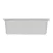 Carlisle N4401102 Comfort Curve™ Tote Box, 20"L x 15"W x 7"H White Polyethylene, 1‑Compartment, Stackable with Reinforced Rim, NSF Certified 2 image