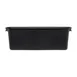 Carlisle N4401103 Comfort Curve™ Tote Box, 20"L x 15"W x 7"H Black Polyethylene, 1‑Compartment, Stackable with Reinforced Rim, NSF Certified 2 image