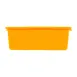 Carlisle N4401104 Comfort Curve™ Tote Box, 20" L x 15" W x 7" H, Yellow High‑Density Polyethylene, 1‑Compartment, Stackable with Reinforced Rim and Ergonomic Handles, NSF Certified for HACCP Zone Use 2 image