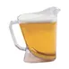 Carlisle PPP60 Plastic Pitcher – 60 oz Clear, 6‑1/2" x 7" x 9" H, Dishwasher Safe, NSF Certified 1 image
