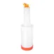 Carlisle PS601N24 Store 'N Pour Quart Complete Container, 32 oz, Orange, Polyethylene, BPA Free 1 image