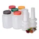 Carlisle PS701B00 Store 'N Pour Half-Gallon Container, 64 oz, Polyethylene, Assorted, BPA Free 1 image