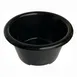 Carlisle S28103 Plastic Ramekin, 3 Oz 2‑7/8” Diameter, Black Melamine, Dishwasher Safe, Stackable 1 image