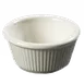 Carlisle S282-842 Plastic Ramekin, 3 oz (3‑2/11" Dia.), Bone Melamine, Dishwasher Safe - 12/Pack 1 image