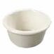 Carlisle S285-842 Plastic Ramekin 4 oz Bone Melamine Smooth Stackable Dishwasher Safe - 12/Pack 1 image