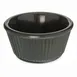 Carlisle S29103 - 4 Oz Ramekin, 3‑3/8" Diameter, Black Melamine, Dishwasher Safe, BPA‑Free 1 image