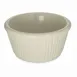 Carlisle S29142 - 4 Oz Plastic Ramekin, 3‑3/8" Diameter, Bone Melamine, Dishwasher Safe, Stackable 1 image