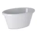 Carlisle S31402 - 4 oz Plastic Ramekin, 3-3/4" L x 2-5/8" W x 2-9/11" H, White Melamine, NSF, BPA Free 1 image