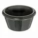 Carlisle S85203 - 2 oz Ramekin, 2‑5/8" Dia, Black Melamine, Dishwasher Safe, Stackable, NSF, BPA‑Free 1 image