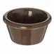 Carlisle S85269 - 2 oz Brown Melamine Ramekin, 2‑5/8" Diameter, Stackable, BPA‑Free 1 image
