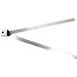 Carlisle SBCA30000 Fold 'N Go Replacement Slide Brack Assembly, Aluminum, Bracket for Commercial Carts 2 image