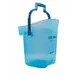Carlisle SILD6000 Ice Tote - 6‑Gallon Blue Polypropylene Light Duty Ice Tote, Dual‑Grip Handles, NSF 1 image