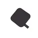 Carlisle UHP77BK Pot Holder – 7" x 7" Square Neoprene, Black, Non‑Slip Hot Pad, -109°F to 500°F 1 image