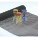 Carlisle UL5105 San Jamar Ultra Liner Shelf Liner, 2' x 10' Roll, Black - 1/Roll 1 image