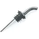 Carlisle WPM4538 Pour-Rite Liquor Pourer, Free-Flow Angled Spout, Chrome-Plated Black, SAN, 2.0in 1 image