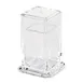Concasse MCACCPA02 Toothpick Holder Dispenser, 2" x 3" Acrylic, Clear Plastic Construction 1 image