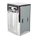 Concasse MCACCSER07 Counter Type Napkin Dispenser, 7" Half-Size Stainless Steel, Countertop Design 1 image