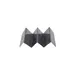 Concasse MCACCTA23 Taco Holder - 2- and 3-Compartment Stainless Steel Tray, 12" Length, Finish 1 image