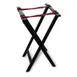 Concasse MCACCTIJM 36" Wooden Tray Stand - Sturdy Height, Natural Wood Finish for Waitstaff Service 1 image
