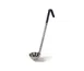 Concasse MCCAI01N Stainless Steel Ladle, 1oz., Black Plastic Handle, 1/2 to 1-1/2 oz Capacity 1 image
