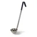 Concasse MCCAI02A 2‑5 oz Stainless Steel Serving Ladle with Blue Plastic Handle 1 image